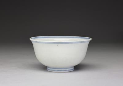 图片[2]-Small bowl with “tan (shrine)” character in underglaze blue, Ming dynasty, Xuande reign (1426-1435)-China Archive